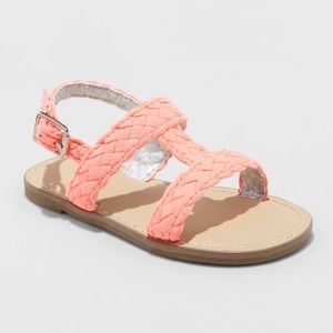 Toddler Girls' Elsie Two Piece Slide Sandals